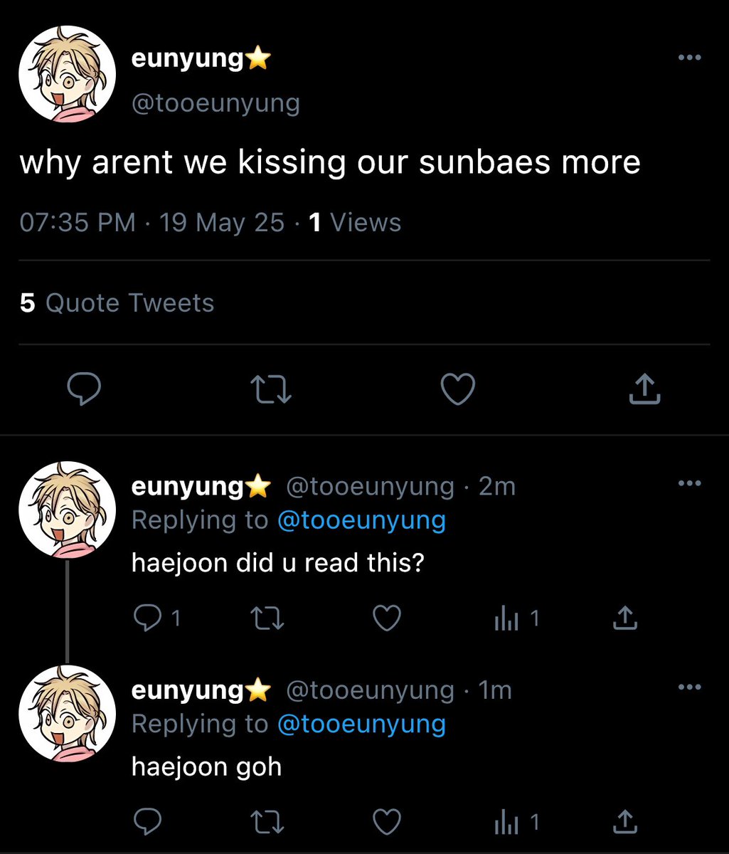 euno ╱ vie is ia (indefinitely) tweet media