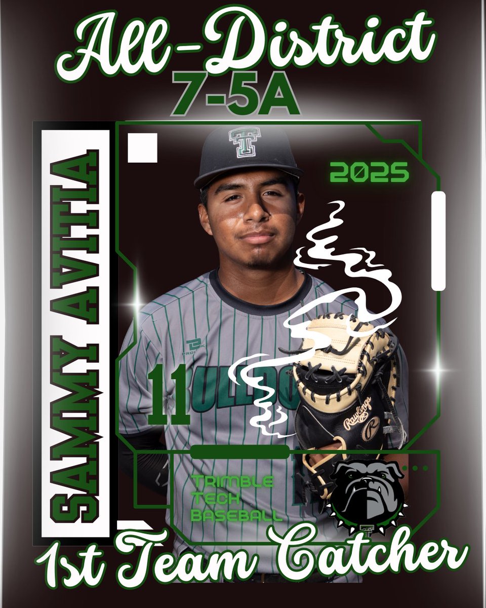 Bulldogs Baseball (@ttechbaseball) on Twitter photo Sammy Avitia led the team in hits during district play with 11 having a .314 BA along with 7 RBI's and 6 Runs scored!!!
<a href="/Gosset41/">Brian Gosset</a> <a href="/DocNeutron/">Jason Braud</a> <a href="/FWISDAthletics/">FWISD Athletics</a> <a href="/TTHSathletics/">Trimble Tech Athletics</a> <a href="/5ATxHSBaseball/">5ATxHSBaseball</a> Sammy Avitia led the team in hits during district play with 11 having a .314 BA along with 7 RBI's and 6 Runs scored!!!
<a href="/Gosset41/">Brian Gosset</a> <a href="/DocNeutron/">Jason Braud</a> <a href="/FWISDAthletics/">FWISD Athletics</a> <a href="/TTHSathletics/">Trimble Tech Athletics</a> <a href="/5ATxHSBaseball/">5ATxHSBaseball</a>