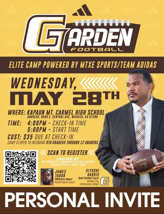 Jaeden Frierson-Rosko (@jaefrierson) on Twitter photo I will be at Kapaun MT. Carmel on the 28th to attend <a href="/GCCC_FOOTBALL/">Broncbuster Football</a> camp!! <a href="/Coach_J_Morgan/">Coach JaMichael Morgan</a> <a href="/TitansWsh/">South Titans Football</a> I will be at Kapaun MT. Carmel on the 28th to attend <a href="/GCCC_FOOTBALL/">Broncbuster Football</a> camp!! <a href="/Coach_J_Morgan/">Coach JaMichael Morgan</a> <a href="/TitansWsh/">South Titans Football</a>