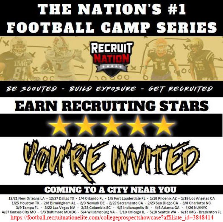 Thank you for the camp invitation