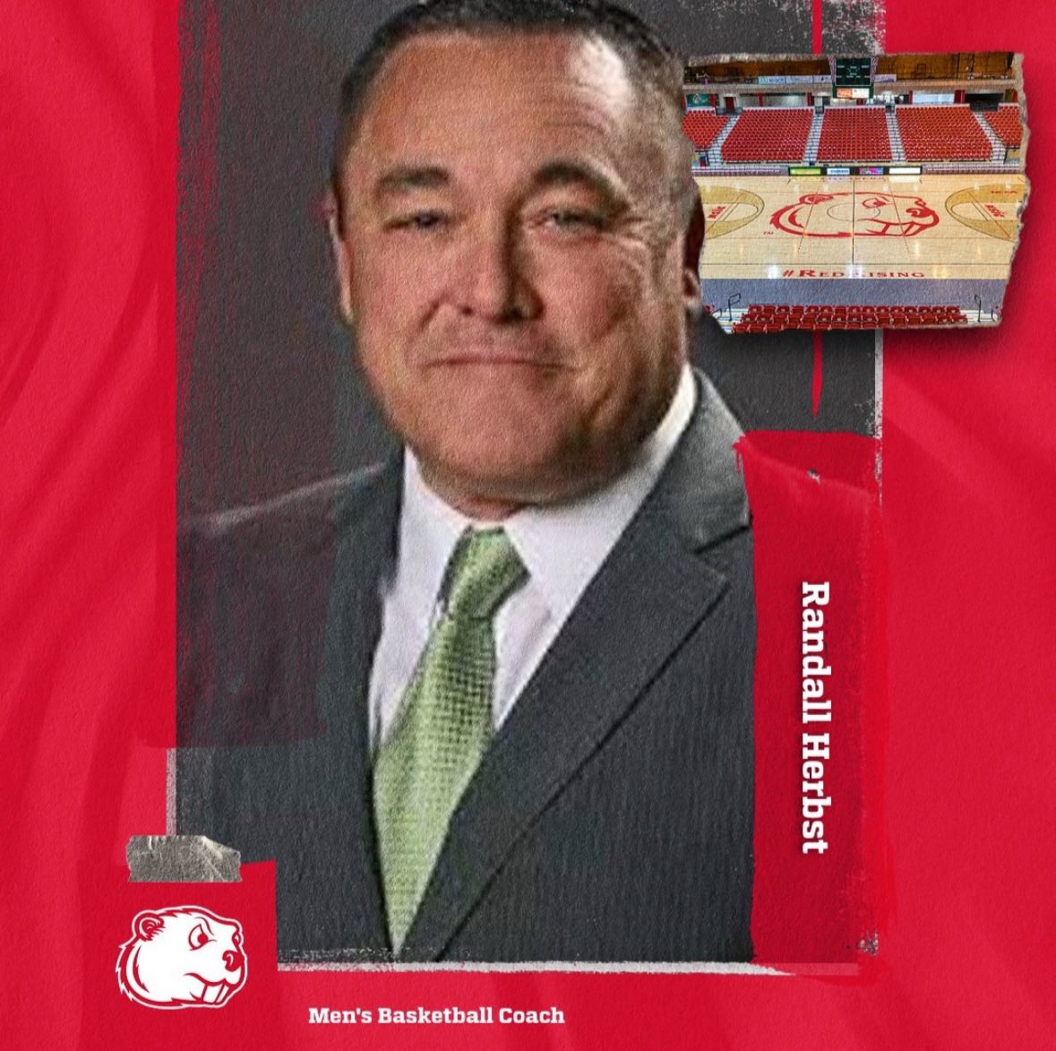 Randall Herbst is the new head coach at Minot State!