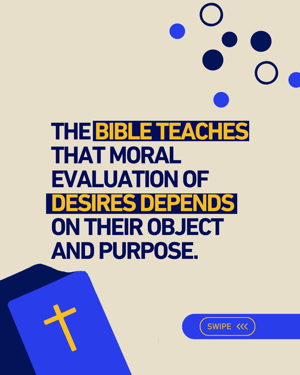 christopheryuan's tweet image. Some say the Bible is unclear on this topic—but is it really? Understanding the object of a desire and the purpose of a desire is key. The question isn’t just what we feel but where those feelings lead.  #BiblicalTruth #GodsDesign