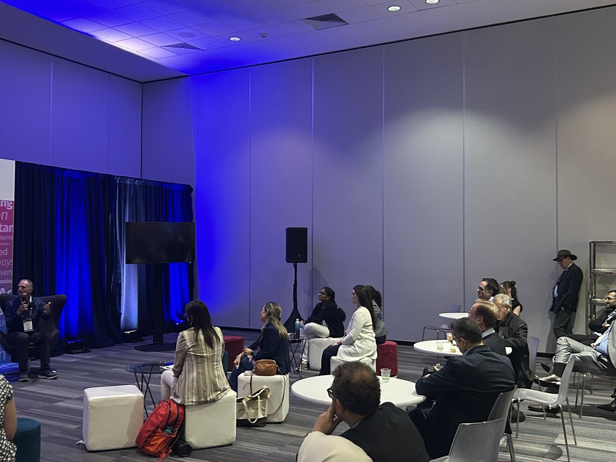 #Science isn’t just facts — it’s the stories waiting to be told. 

Today’s #ATS2025 “Storytelling Series w/ Ognjen Gajic” was a huge hit! Check back again TOMORROW, Tuesday, 5/20/25 at the ATS Learning Studio Hall D, Moscone South building! 4-5pm PT with Dr. Tyra Bryant-Stevens.