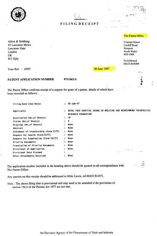 Andrew Jeremy Wakefield seems to be surging again, and he's been Friends with Bobby Junior since at least 2005's Deadly Immunity.

ONE of the threads in Wakefield's corruption are the patents he had filed that were COIs for his study (a case series of 13).briandeer.com/wakefield/vacc…
