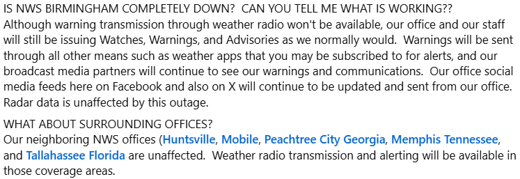 NWS Birmingham tweet media