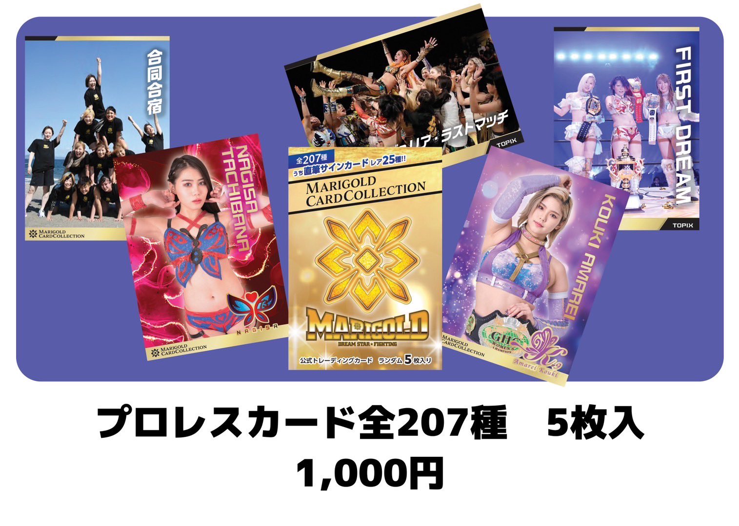 女子プロレス　マリーゴールド　大田区大会 vipシート特典　マフラータオル 女子プロレス マリーゴールド 大田区大会 vipシート特典