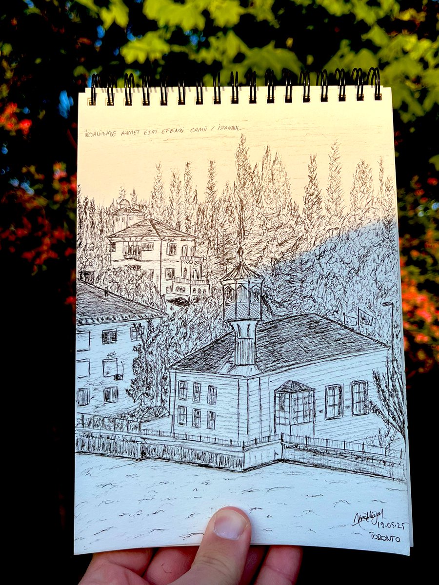 akyollahmet's tweet photo. Üryanizade Ahmet Esat Efendi Camii, benim kalemimden ✍🏼 https://t.co/5G6W9ivynh