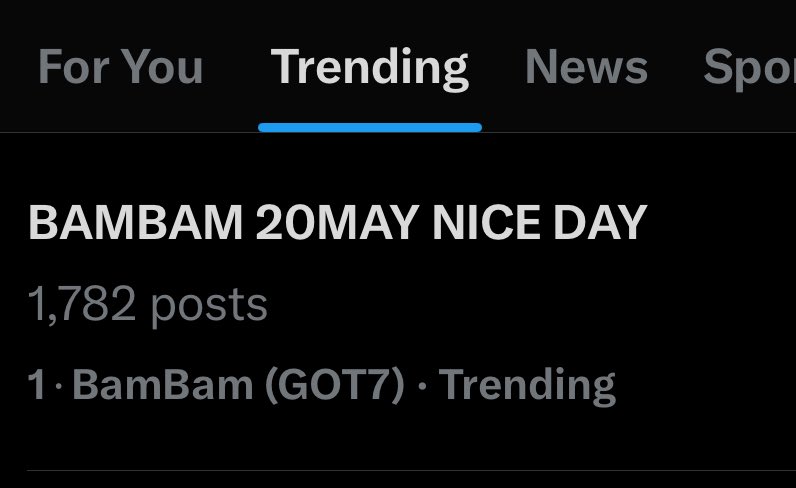 alahof's tweet photo. อันดับ 1 เทรนไทย 🇹🇭

BAMBAM 20MAY NICE DAY
@BamBam1A #BAMBAM #뱀뱀
@BAMBAMxBAMMIE https://t.co/tdA5LoI56W