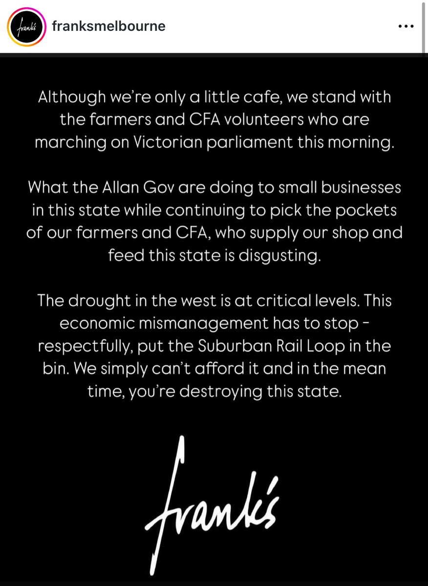 saveheatherton's tweet photo. A strong message from a small business in Cheltenham. https://t.co/DpDzf1q8zf