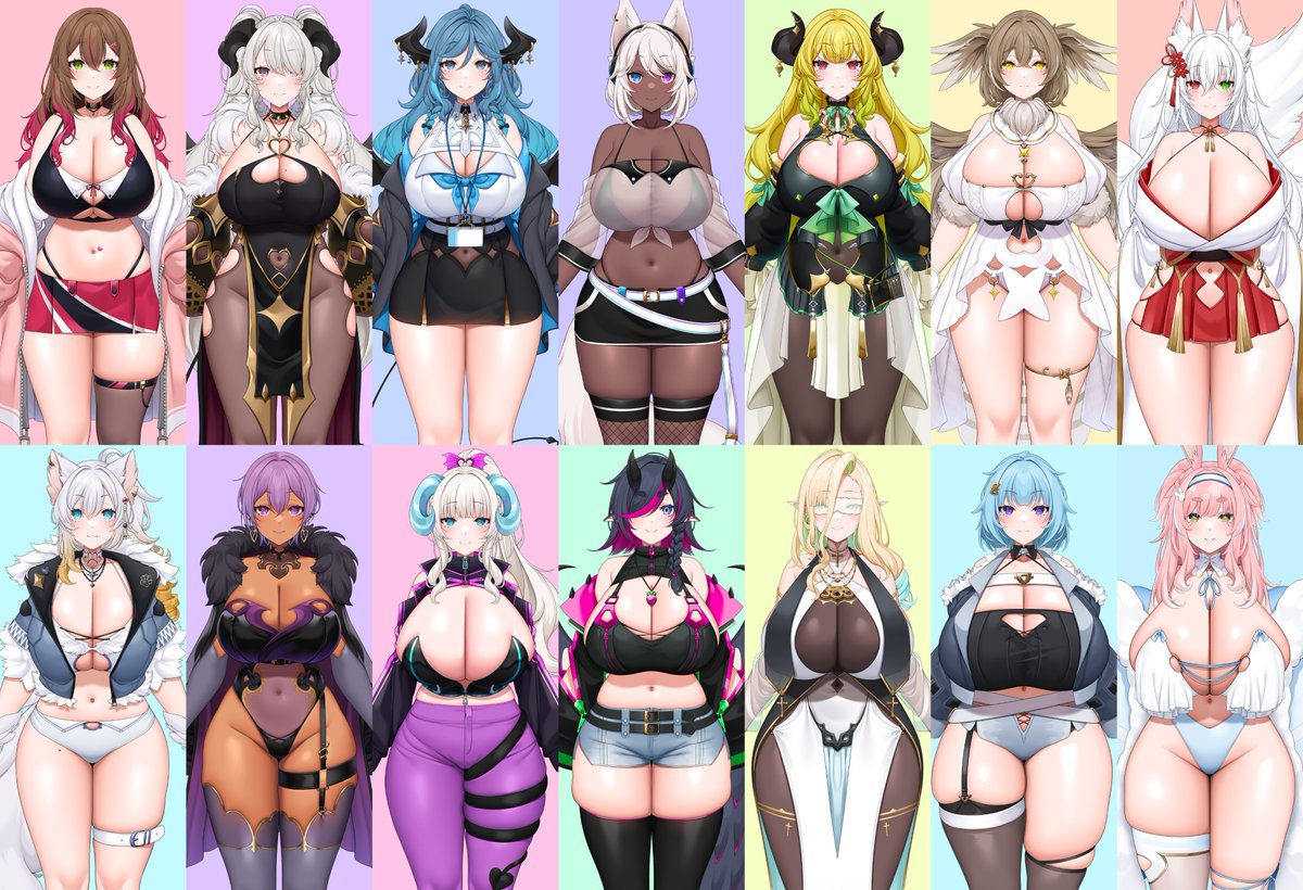 We are accepting commissions for Vtuber model art.
Please send us a DM or email for estimates and inquiries.
We look forward to hearing from you!
#Vtuber
