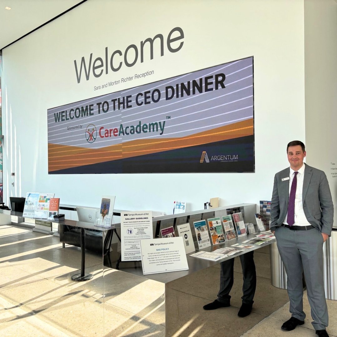 Here’s a behind-the-scenes look at the #CEODinner sponsored by CareAcademy! We had such a great night with everyone connecting over our shared passion for advancing the state of senior living. 🎉