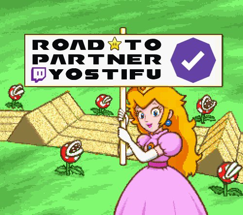 ¡Buenas muchachones!
Estos meses han sido maravillosos con el apoyo que he estado recibiendo, ahora solo falta un poquito para poder solicitar el Partner🥳
Si gustan me pueden apoyar dejando lurk, raids o compartiendo los streams con sus conocidos, cualquier apoyo es bienvenido❤️