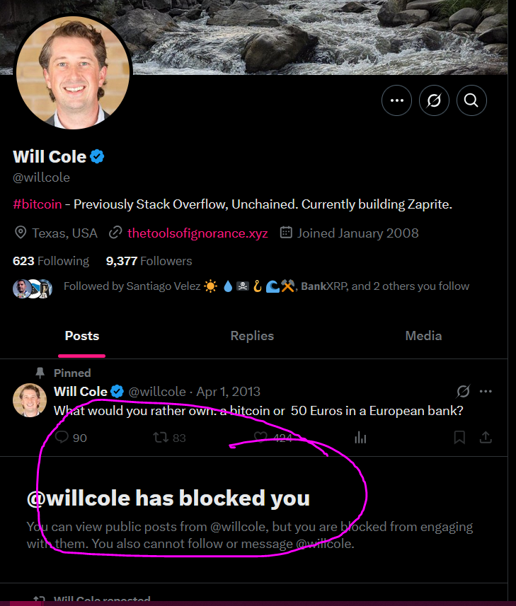 Looking pretty guilty there <a href="/willcole/">Will Cole</a> 🫢
#XRP