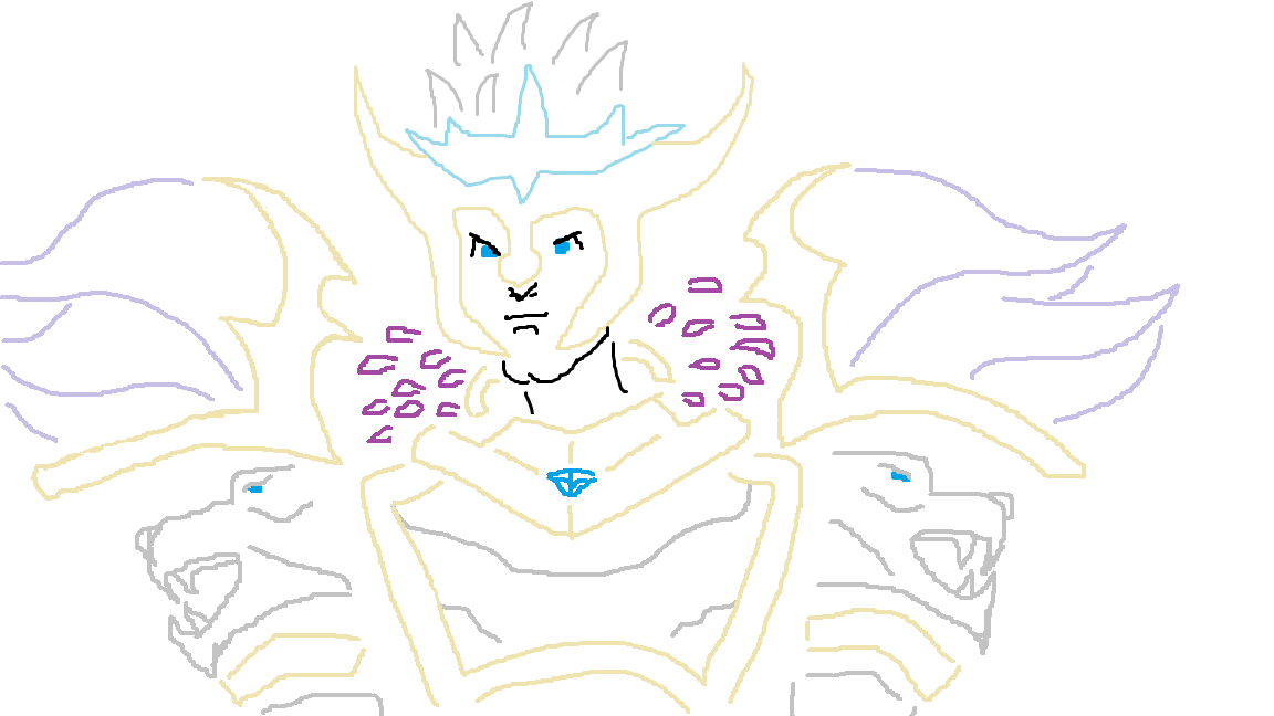 AwwFoolMan's tweet photo. Bonjour @RiotSupportFR, il me manque 1 rp pour acheter le nouveau pass tft à 975 rp, en échange voici un magnifique dessin de Dieu-Roi Garen :D CHINOIS#CHINA https://t.co/vksFtOeCnu