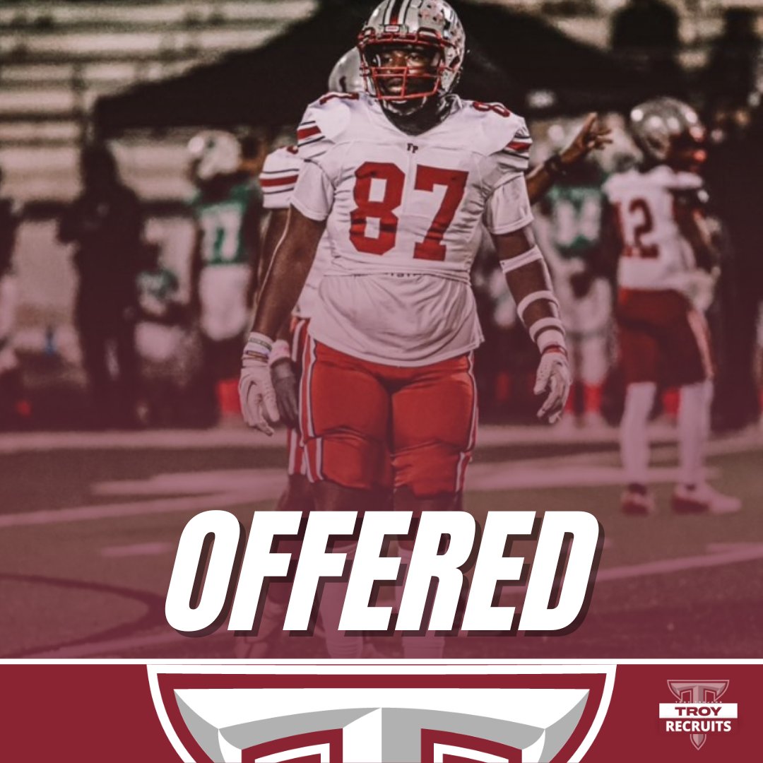 TroyReport (@troy_report) on Twitter photo BREAKING: C/O 2026 <a href="/TroyTrojansFB/">Troy Trojans Football 8x⚔️</a>
has offered 6’3 265lbs DE/DT Tavon Bell
<a href="/TavonBell87/">Tavon Bell</a> from Franklin Parish High School.
Bell was named a Top 2026 DL to Watch This Spring: North Louisiana.
Offers from WKU, Tulsa, Arkansas State, McNeese, Texas State, North Texas, Grambling BREAKING: C/O 2026 <a href="/TroyTrojansFB/">Troy Trojans Football 8x⚔️</a>
has offered 6’3 265lbs DE/DT Tavon Bell
<a href="/TavonBell87/">Tavon Bell</a> from Franklin Parish High School.
Bell was named a Top 2026 DL to Watch This Spring: North Louisiana.
Offers from WKU, Tulsa, Arkansas State, McNeese, Texas State, North Texas, Grambling