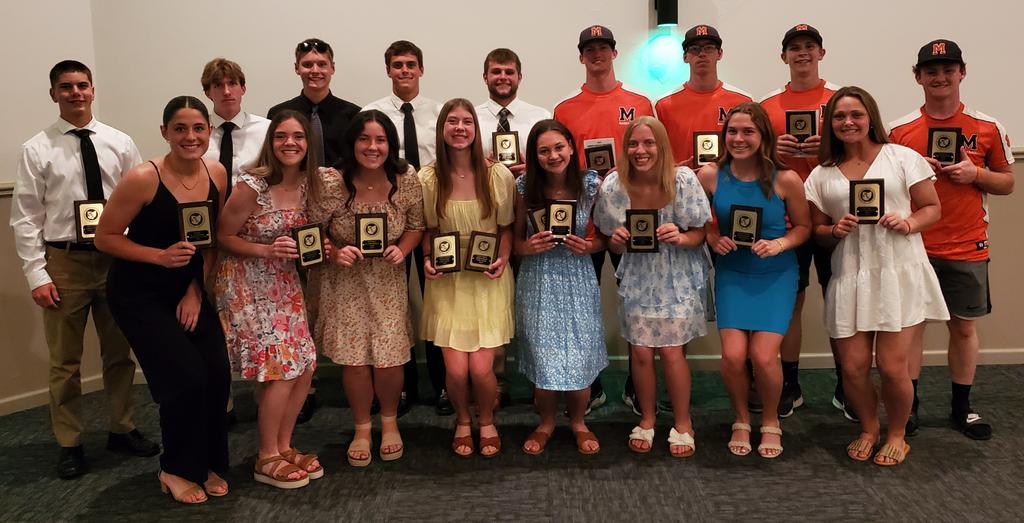 Minster was well represented at the MAC banquet tonight.