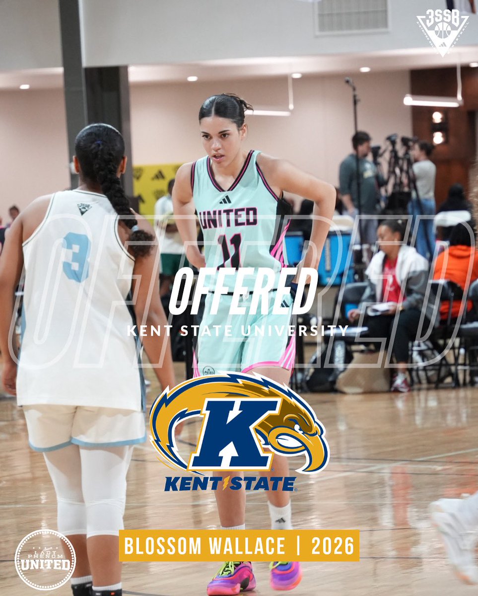 Lady Phenom United (@united_phenom) on Twitter photo Congrats to our 2026 Wing <a href="/blossomwallace_/">Blossom Wallace</a> on the offer from <a href="/KentStWBB/">Kent State Women’s Basketball</a> <a href="/3SSBGCircuit/">3Stripes Select Basketball Girls Circuit</a> Congrats to our 2026 Wing <a href="/blossomwallace_/">Blossom Wallace</a> on the offer from <a href="/KentStWBB/">Kent State Women’s Basketball</a> <a href="/3SSBGCircuit/">3Stripes Select Basketball Girls Circuit</a>