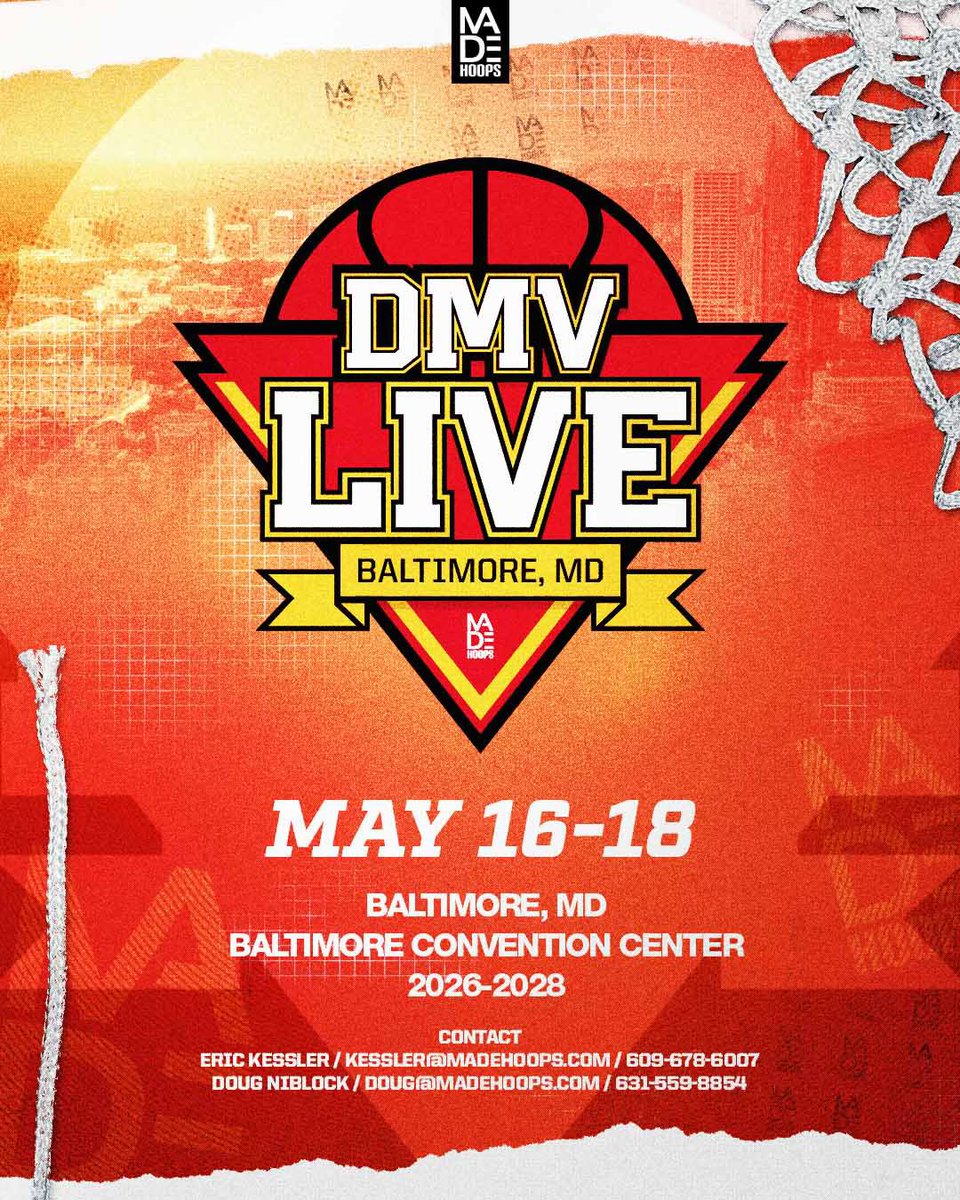 DMV Live Takeaways Part 6: 

Bryan Vlosich is one of the best shooters in high school on the planet. Absolute sniper that connected on 54% on 12.6 attempts through 5 games. Positional size at 6’5.

Opposing coaches and college coaches couldn’t believe their eyes. Recruitment: 📈