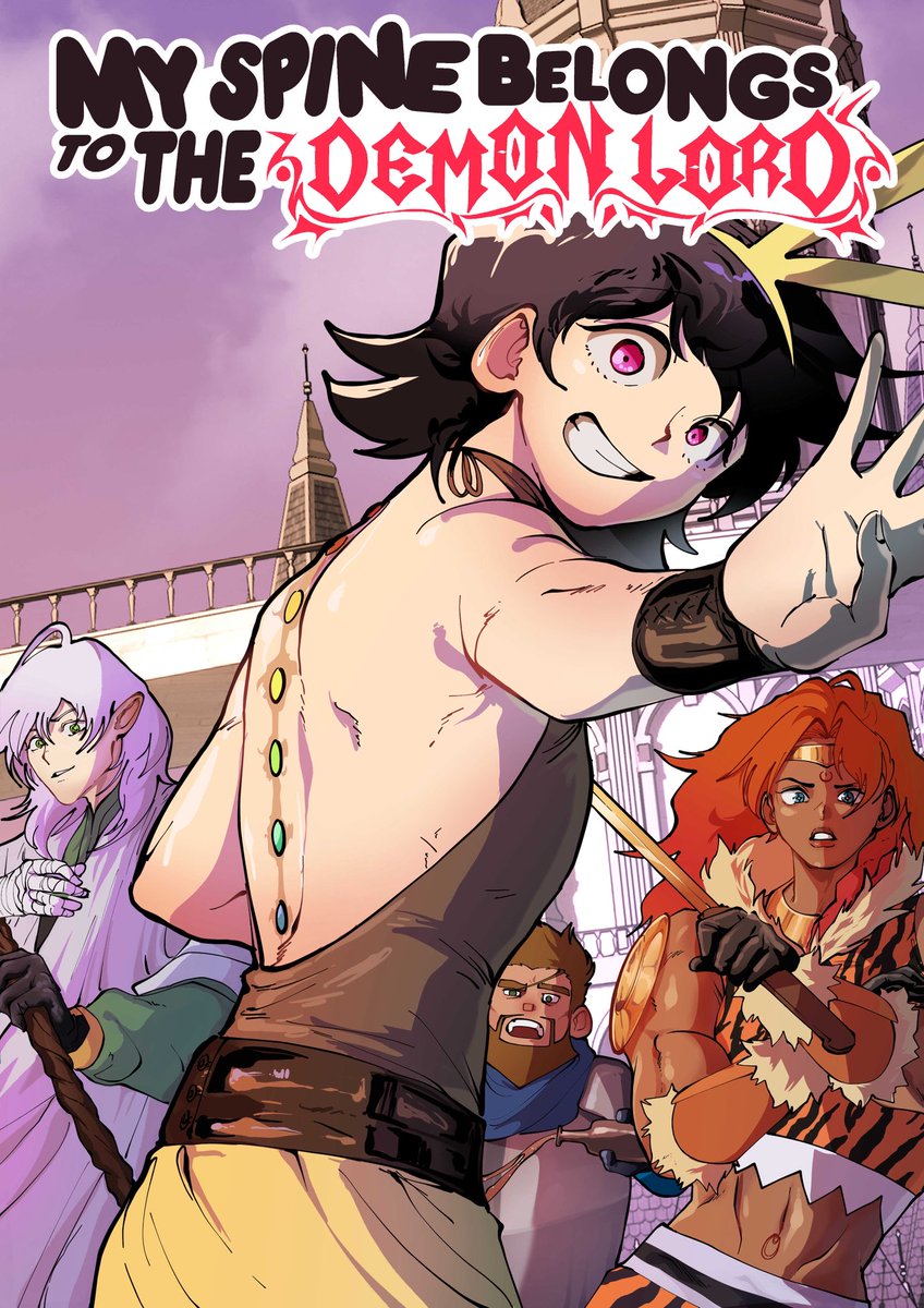 Hey I’m Fourty and my WEBTOON contest submission “My Spine Belongs To The Demon Lord” is up! It was inspired by stuff like Breath of the Wild, Frieren and elden ring. If that’s up your alley, pls give it a read!!!!