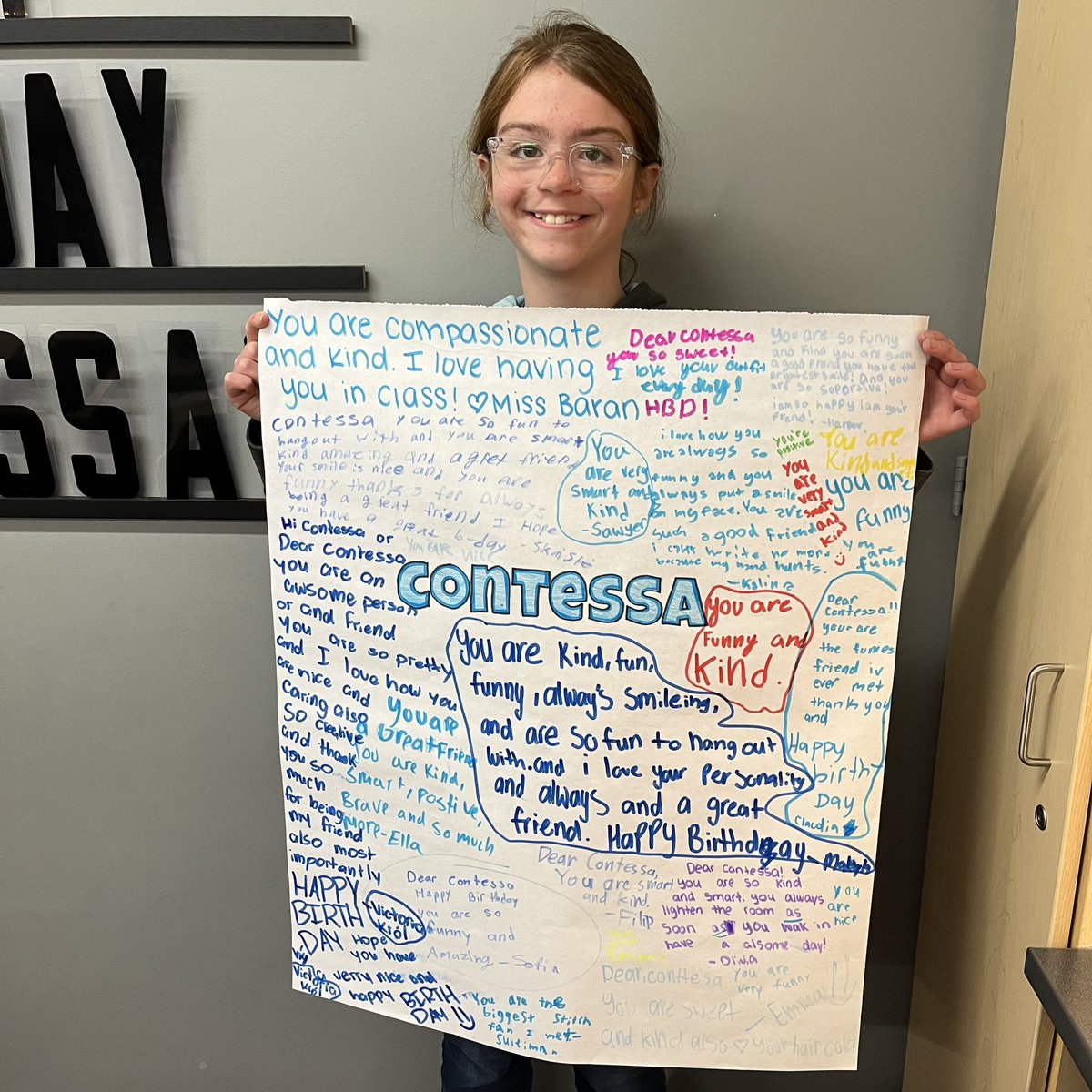 missbaran5th's tweet photo. Happy birthday Contessa!π #sd113a #centralcards #ComplimentsProject https://t.co/dBvHd507dk