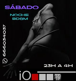 Todos los sabados, las noches de io, son noches Bdsm,  noches de sensaciones y mucho juego,  reservas por wasp 666034037

Este sábado el club bajo la guardia del Conserje

#bdsm #club #Barcelona