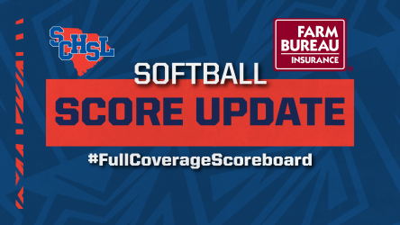 Final Scores from the <a href="/SCHSL/">SCHSL</a> softball playoffs brought to you by the #FullCoverageScoreboard from <a href="/scfbins/">Farm Bureau Insurance of South Carolina</a> 🥎

Class 5 D2
St. James 1
Berkeley 0