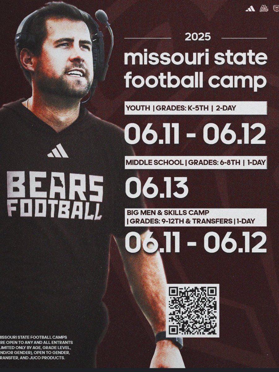 Jack Gebhardt (@jackgebby15) on Twitter photo Thank you Missouri state for the camp invite excited to compete!
<a href="/Coach_CFRANK/">Chris Franklin</a>
<a href="/PrepRedzoneCO/">Prep Redzone Colorado</a>
<a href="/PrepZoneCO/">PrepzoneCO</a> Thank you Missouri state for the camp invite excited to compete!
<a href="/Coach_CFRANK/">Chris Franklin</a>
<a href="/PrepRedzoneCO/">Prep Redzone Colorado</a>
<a href="/PrepZoneCO/">PrepzoneCO</a>