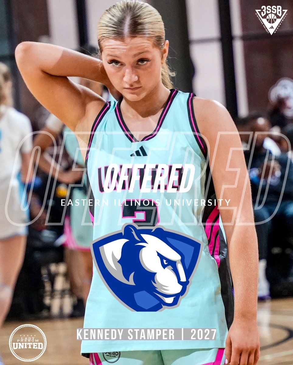 Lady Phenom United (@united_phenom) on Twitter photo Congrats to our 2027 electric guard <a href="/KennedyStamper1/">Kennedy Stamper</a> on the offer from <a href="/EIUWBB/">Eastern Illinois WBB</a> <a href="/3SSBGCircuit/">3Stripes Select Basketball Girls Circuit</a> Congrats to our 2027 electric guard <a href="/KennedyStamper1/">Kennedy Stamper</a> on the offer from <a href="/EIUWBB/">Eastern Illinois WBB</a> <a href="/3SSBGCircuit/">3Stripes Select Basketball Girls Circuit</a>
