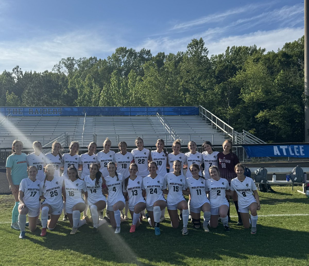 Brandon Flowers (@bflowpe) on Twitter photo Come from behind road win vs a tough Atlee squad.
Nguyen and Lucero goal scorers. Midlo improve to 13-1 and play at Huguenot Thursday. <a href="/cfieldsports/">chesterfieldsports (from RVA Sports Network)</a> <a href="/804Varsity/">804 Varsity</a> <a href="/prepsoccerroddy/">Roddy Nieto</a> <a href="/RTDSports/">RTD Sports</a> Come from behind road win vs a tough Atlee squad.
Nguyen and Lucero goal scorers. Midlo improve to 13-1 and play at Huguenot Thursday. <a href="/cfieldsports/">chesterfieldsports (from RVA Sports Network)</a> <a href="/804Varsity/">804 Varsity</a> <a href="/prepsoccerroddy/">Roddy Nieto</a> <a href="/RTDSports/">RTD Sports</a>