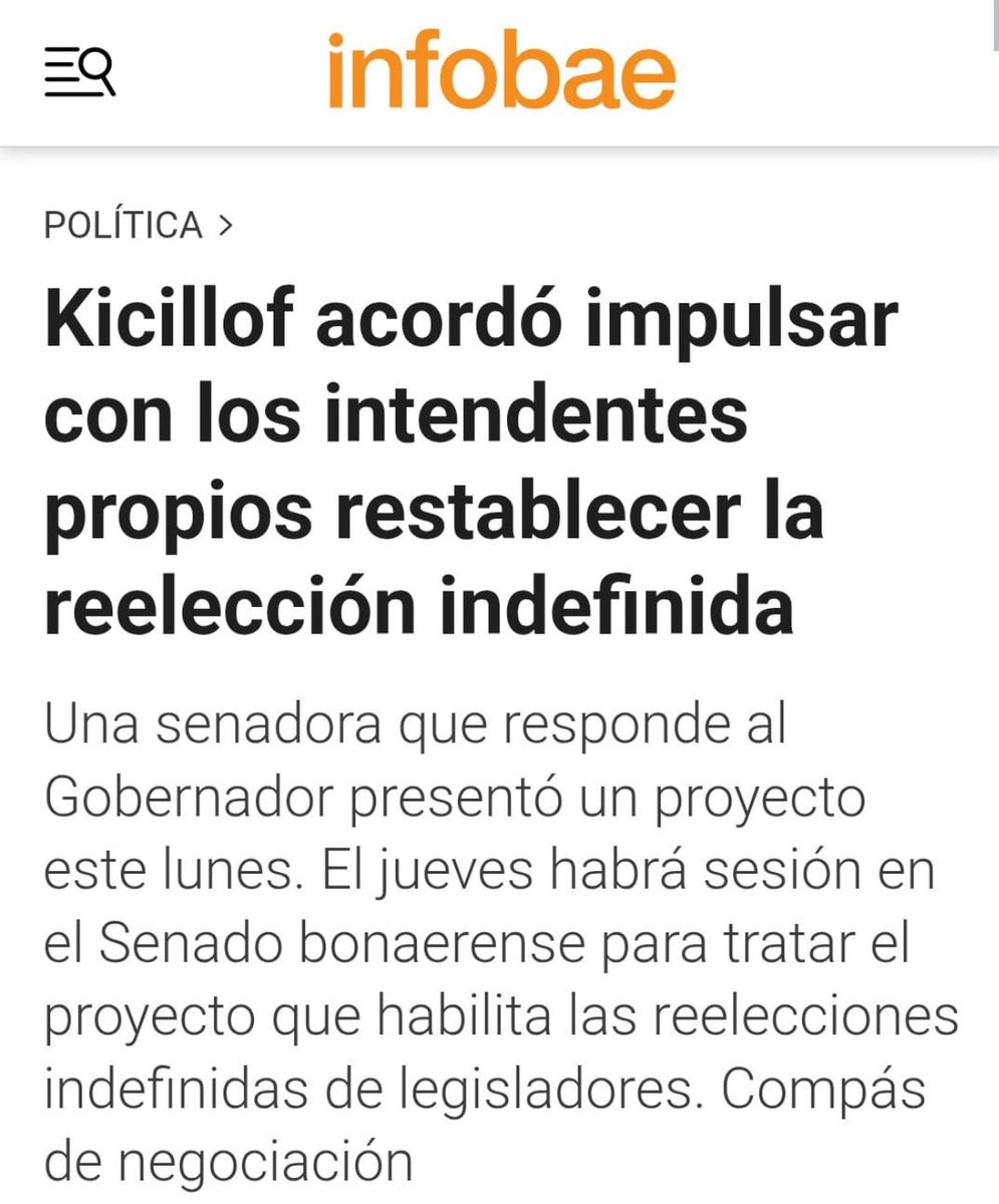 Indefectiblemente, no importa de qué se trate Kicilloff solo atiende a su agenda. 
La Provincia golpeada por el temporal, con costo de vidas y materiales pero esto es lo que se le ocurre al gobernador. 
Nos merecemos otra cosa.