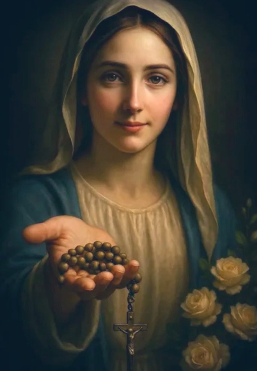 RosaryMum's tweet photo. The 15 promises of the Rosary.

1. Those who faithfully serve me by the recitation of the Rosary shall receive signal graces.

2. I promise my special protection and the greatest graces to all those who shall recite the Rosary.

3. The Rosary shall be a powerful armor against hell. It will destroy vice, decrease sin, and defeat heresies.

4. The recitation of the Rosary will cause virtue and good works to flourish. It will obtain for souls the abundant mercy of God. It will withdraw the hearts of men from the love of the world and its vanities, and will lift them to the desire of eternal things. Oh, that souls would sanctify themselves by this means.

5. The soul which recommends itself to me by the recitation of the Rosary shall not perish.

6. Those who recite my Rosary devoutly, applying themselves to the consideration of its sacred mysteries, shall never be conquered by misfortune. In His justice, God will not chastise them; nor shall they perish by an unprovided death, i.e., be unprepared for heaven. Sinners shall convert. The just shall persevere in grace and become worthy of eternal life.

7. Those who have a true devotion to the Rosary shall not die without the sacraments of the Church.

8. Those who faithfully recite the Rosary shall have, during their life and at their death, the light of God and the plenitude of His graces. At the moment of death, they shall participate in the merits of the saints in paradise.

9. I shall deliver from purgatory those who have been devoted to the Rosary.

10. The faithful children of the Rosary shall merit a high degree of glory in heaven.

11. By the recitation of the Rosary, you shall obtain all that you ask of me.

12. Those who propagate the holy Rosary shall be aided by me in their necessities.

13. I have obtained from my Divine Son that all the advocates of the Rosary shall have for intercessors the entire celestial court during their life and at the hour of their death.

14. All who recite the Rosary are my beloved children and the brothers and sisters of my only Son, Jesus Christ.

15. Devotion for my Rosary is a great sign of predestination.