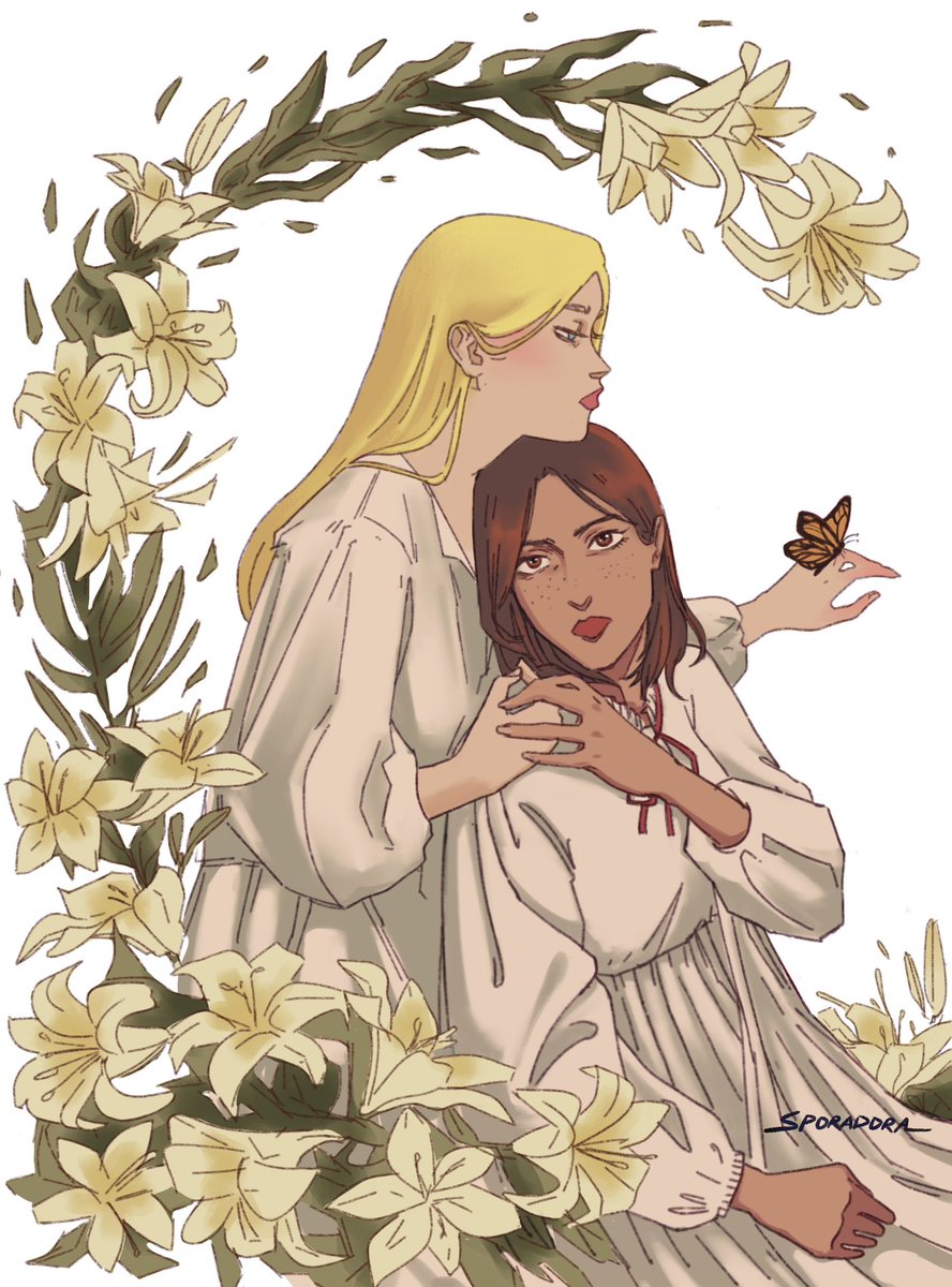 sporadora's tweet photo. #yumihisu #attackontitan #HistoriaReiss https://t.co/Ar28r6Be7s
