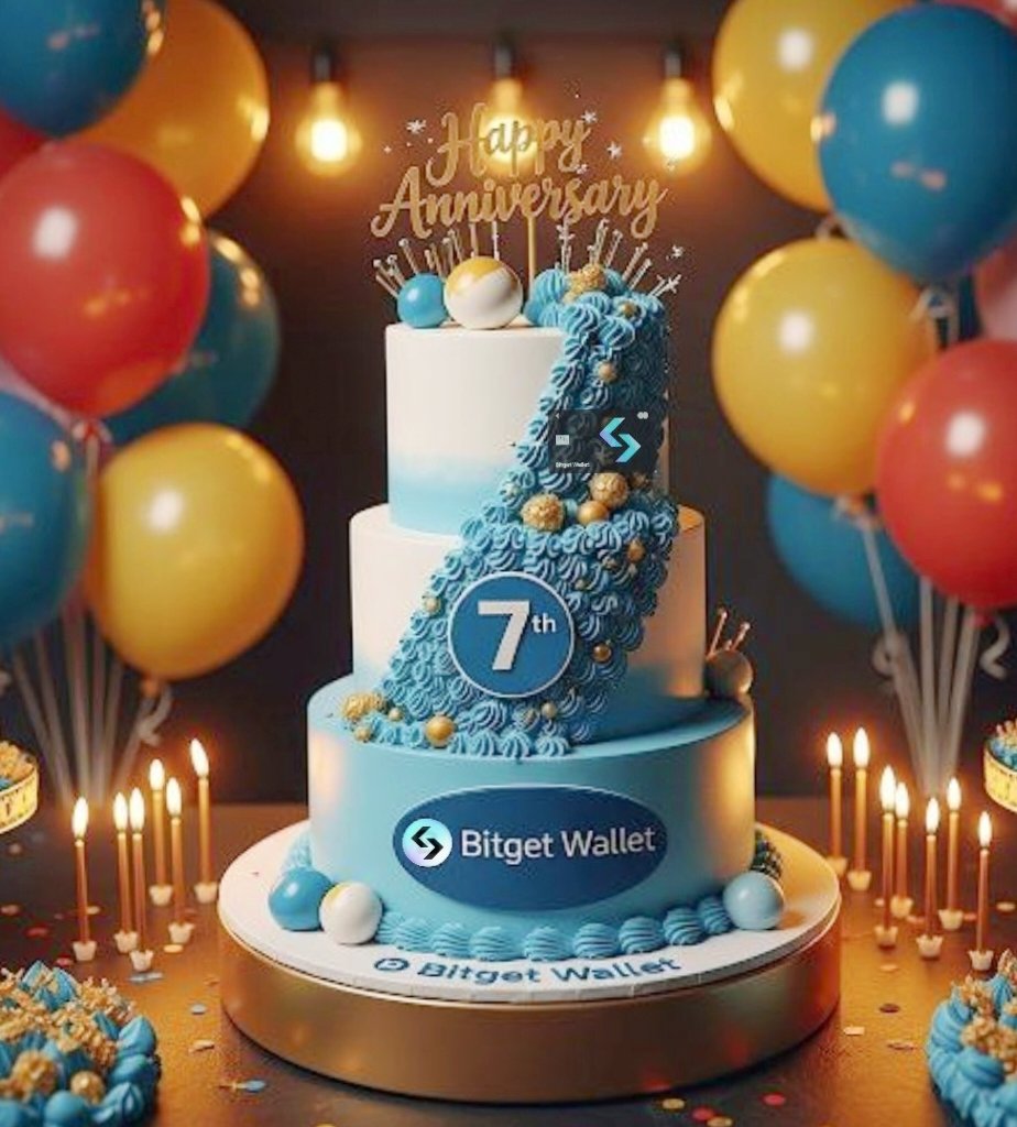 TINGJU4's tweet photo. 🥳Bitget wallet 7周年~生日快樂
#BitgetWallet7 #Crypto4Everyone
@KarryWeb3 @alvin_ka @elkaleh @kajiweb3 https://t.co/qSx1n3wUof