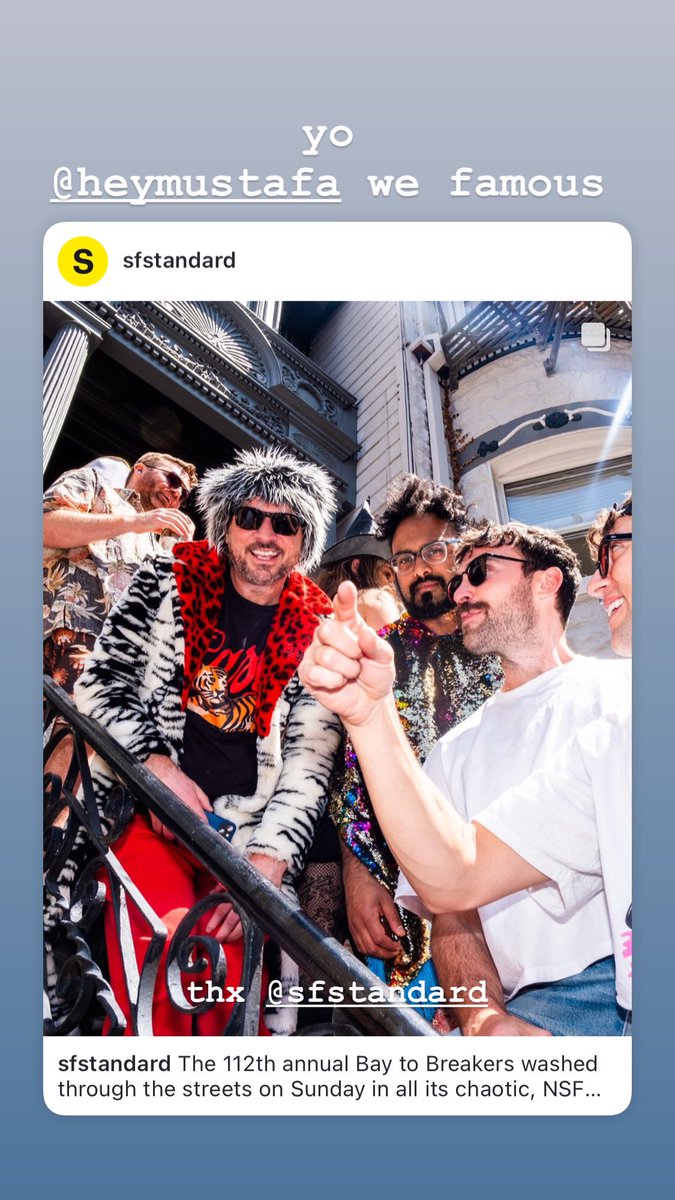 Fun times - thx for the pic 

📸: <a href="/sfstandard/">The San Francisco Standard</a>