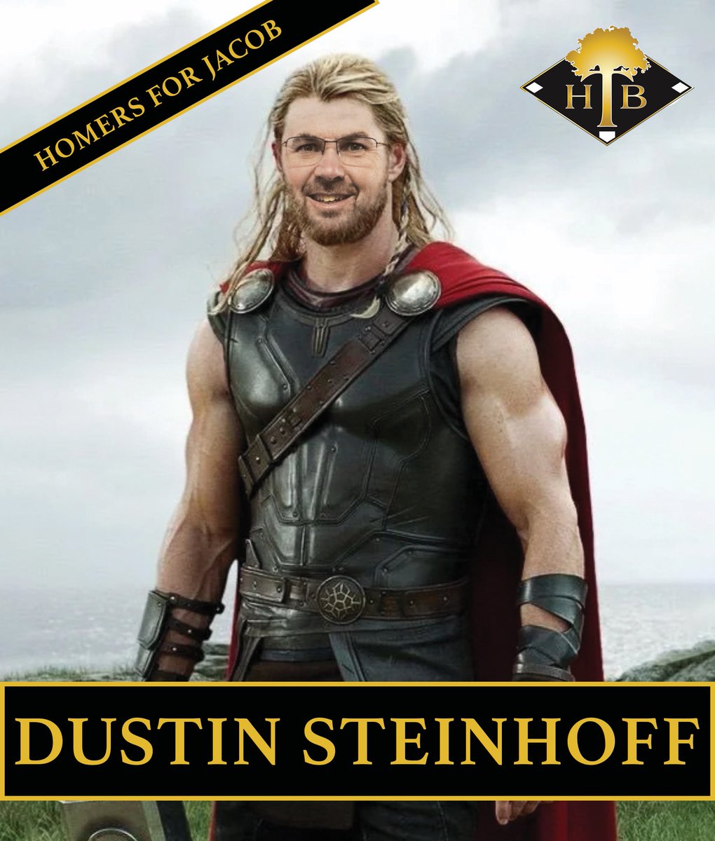 Home Town Bats (@tednytes) on Twitter photo Did you know that Thor wore glasses? Well you do now!! Dusthor has hit so many moon shots it’s hard to count them all. Swing on up to Union Hill on June 28th to see him hit some homers for Jacob!! If you want to jump on Thors team let <a href="/big42poppa/">Dustin Steinhoff</a> know and he can help you out!! Did you know that Thor wore glasses? Well you do now!! Dusthor has hit so many moon shots it’s hard to count them all. Swing on up to Union Hill on June 28th to see him hit some homers for Jacob!! If you want to jump on Thors team let <a href="/big42poppa/">Dustin Steinhoff</a> know and he can help you out!!