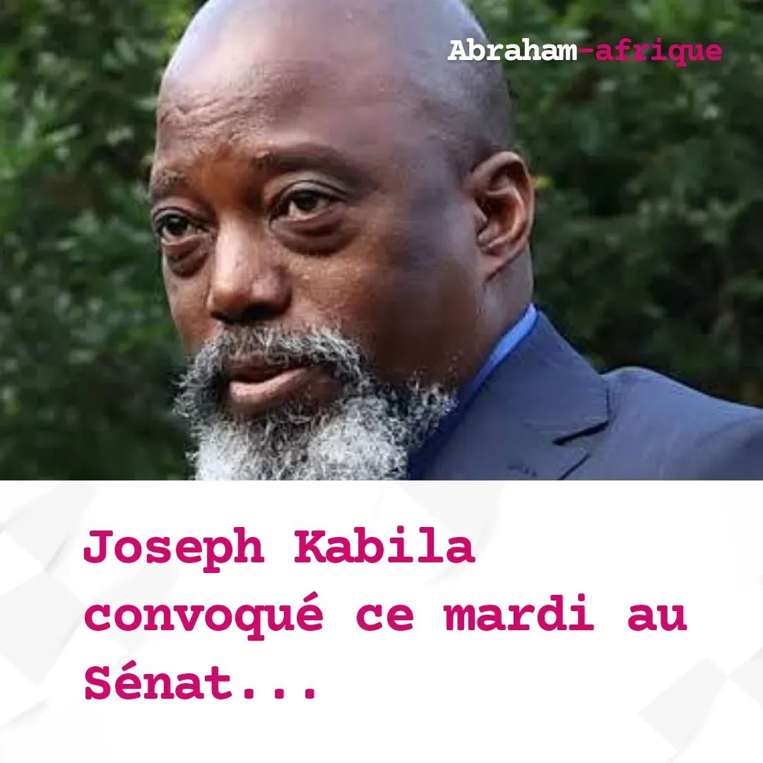 LebonMulumba's tweet image. Joseph Kabila convoqué ce mardi au Sénat pour être entendu