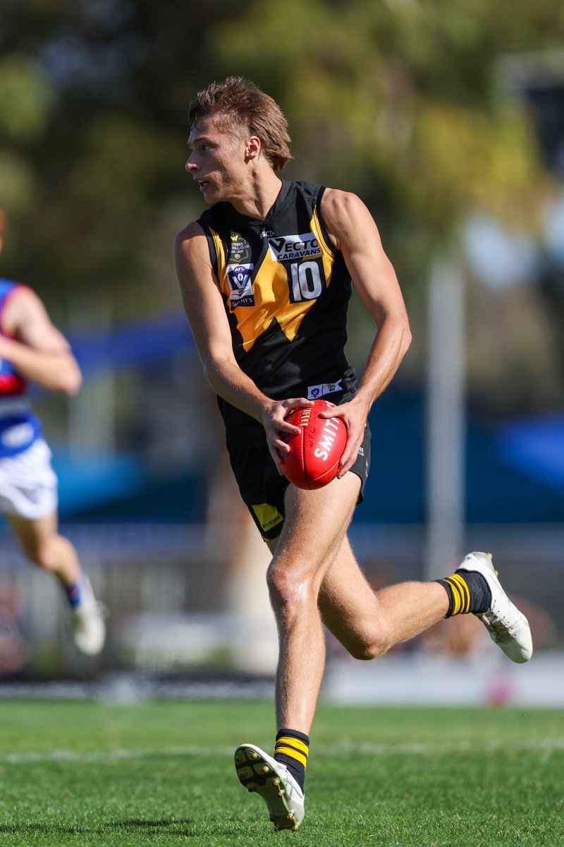 Bit of talk around the VFL that Werribee key defender Ryan Eyers could be in the sights of one or two AFL clubs ahead of the mid-season draft. 'He’s had a very good season, very consistent and reliable,’ Bees coach Jimmy Allan said.'He’s probably been our most consistent player.'