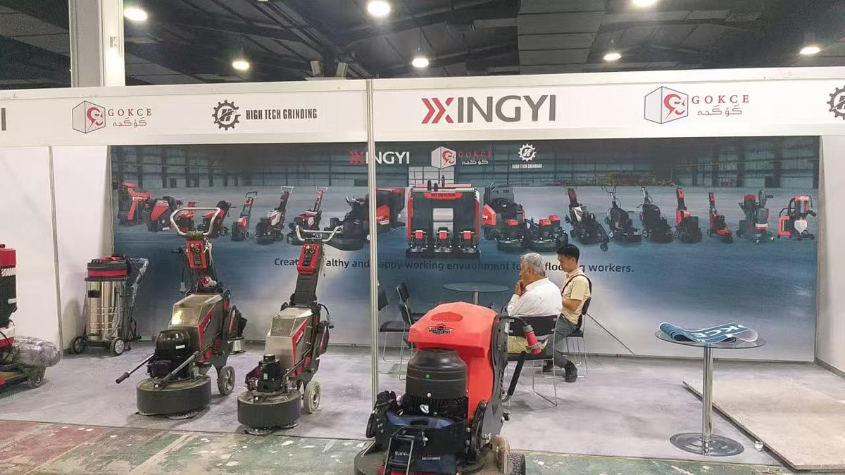XingyiGlobal's tweet image. See you at 15th Iraq International building construction and machinery exhibition!!!
Our Booth: Stand NO. HALL 1 G27&amp;amp;G28
Date: 20-23 MAY 2025
Address: Erbil International Fairground, IRAQ

Looking forward to meet you!
#polishedconcrete #concretegrinder
#concretepolishers 
#iraq