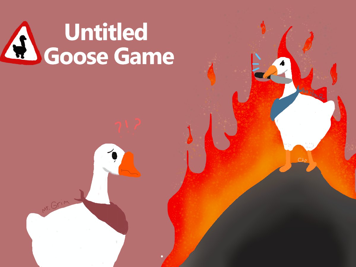 Char14123's tweet photo. Quack! Quack! Mother Fluffier!

  #art #untitledgoosegame #fanart #ducks #duck #Goblin #gamefanart #fire #artwork #ArtistOnTwitter #ArtistOnX https://t.co/Dpsh8cGLTY