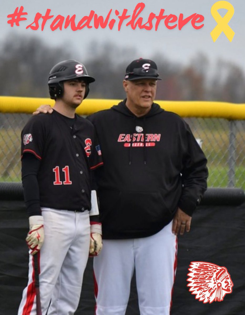 jordanrmichael's tweet photo. It was great having Coach Steve Goetz back on the lines tonight with our Warriors! ⚾️
Please continue to keep Coach Goetz in your thoughts and prayers!
He showed us tonight that he is a “Warrior” in every sense of the word!
#StandwithSteve @ADEHSEMS @SOSAOhio @EHS_Baseball_5 https://t.co/WvMq4xD8u4