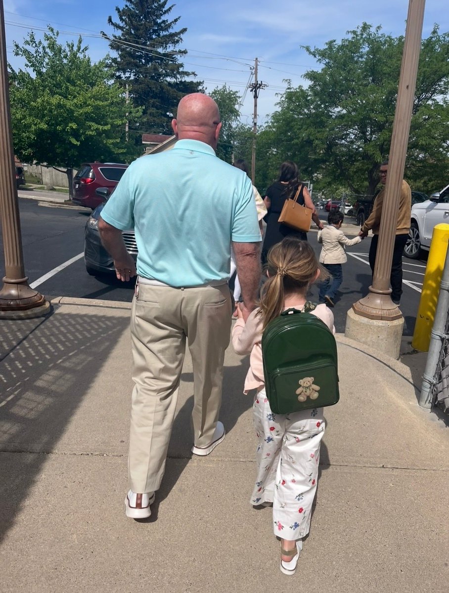 Graduation day from St. Francis - kindergarten on the fall. Going fast !