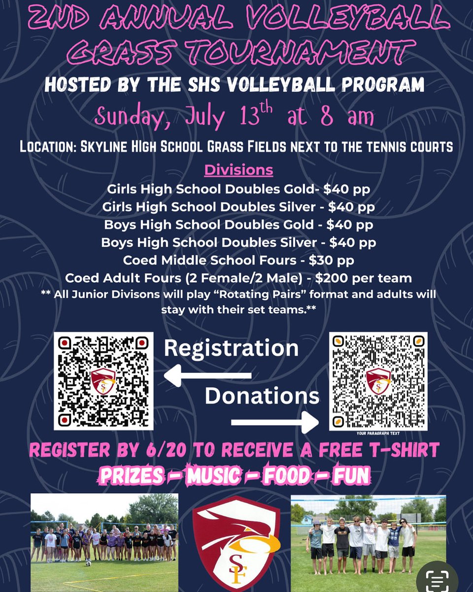 Hi all!  This volleyball event is so much fun regardless of ability level and the proceeds go to a GREAT cause!  Please consider playing-it’s a fun/competitive day!  Last year our Tigers represented at a high level!  Let’s beat last year’s participation!