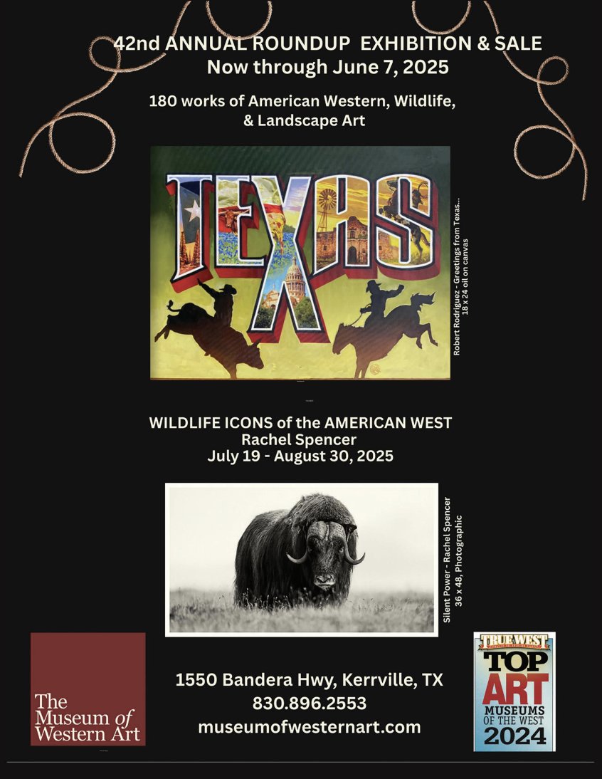 the present and the future - it's all about #art - great art for sale in #Kerrville at MoWA. museumofwesternart.com