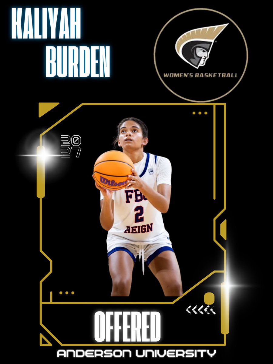 Kaliyah Burden (@kaliyahburden2) on Twitter photo After a great conversation with <a href="/Coach_JB_/">Jonathon Barbaree</a> I’m excited to receive an offer from <a href="/AUTrojansWBB/">Anderson Women’s Basketball</a> Thank you for believing in me!! <a href="/2027Fbcreign/">FBC Reign 2027 GUAA</a> <a href="/BearettesSchs/">Sevier County Bearettes</a> <a href="/CoachVann35/">Justin Vann</a> <a href="/rfvann24/">Rachel Vann</a> <a href="/MeadeHoops/">Amanda Meade</a> <a href="/PGHTennessee/">Prep Girls Hoops Tennessee</a> <a href="/5StarPreps/">5Star Preps</a> After a great conversation with <a href="/Coach_JB_/">Jonathon Barbaree</a> I’m excited to receive an offer from <a href="/AUTrojansWBB/">Anderson Women’s Basketball</a> Thank you for believing in me!! <a href="/2027Fbcreign/">FBC Reign 2027 GUAA</a> <a href="/BearettesSchs/">Sevier County Bearettes</a> <a href="/CoachVann35/">Justin Vann</a> <a href="/rfvann24/">Rachel Vann</a> <a href="/MeadeHoops/">Amanda Meade</a> <a href="/PGHTennessee/">Prep Girls Hoops Tennessee</a> <a href="/5StarPreps/">5Star Preps</a>
