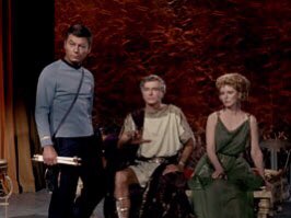 All McCoy had to do was is usual griping and complaining, they would’ve sent him on his way.
“My dear, we don’t need anything like him around here!“

 #allstartrek #TOS #PlatosStepchildren