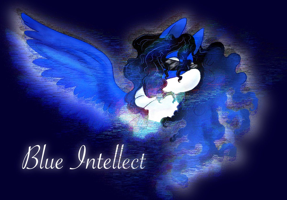 SomeSocialPT's tweet photo. Something Social Featuring: Blue Intellect!
Art by: @roboticbunny 
Link: https://t.co/ZlGMD2iO0H https://t.co/eerqHOkyme