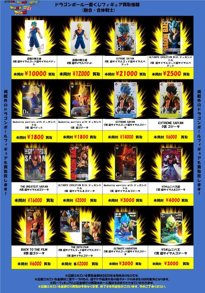 🐲一番くじオムニバスCROSSの買取大募集中です!(特にD賞 尖っていた頃