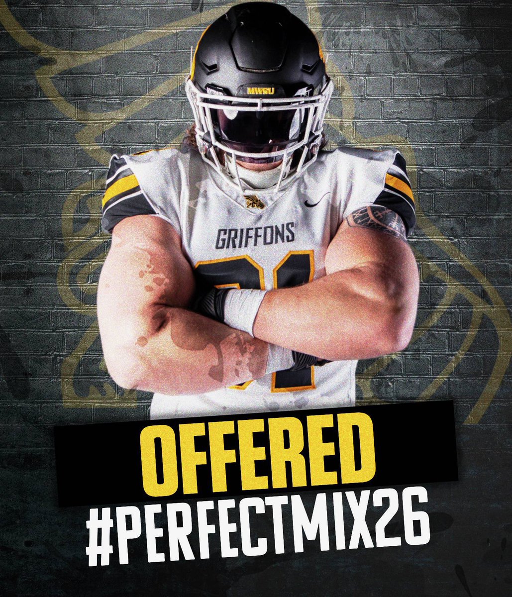 Marquise McIntyre-Dailey (@marquisedailey) on Twitter photo After a great call with <a href="/coachmcquillan/">Coach McQuillan</a>, and <a href="/CoachGalloM/">Michael Gallo</a> Iโm blessed to recieve an offer from Missouri Western!!!
<a href="/CoachMartin52/">Larry Martin</a> <a href="/OPS_VikingsFB/">Omaha North High School Football</a> ๐๐ After a great call with <a href="/coachmcquillan/">Coach McQuillan</a>, and <a href="/CoachGalloM/">Michael Gallo</a> Iโm blessed to recieve an offer from Missouri Western!!!
<a href="/CoachMartin52/">Larry Martin</a> <a href="/OPS_VikingsFB/">Omaha North High School Football</a> ๐๐