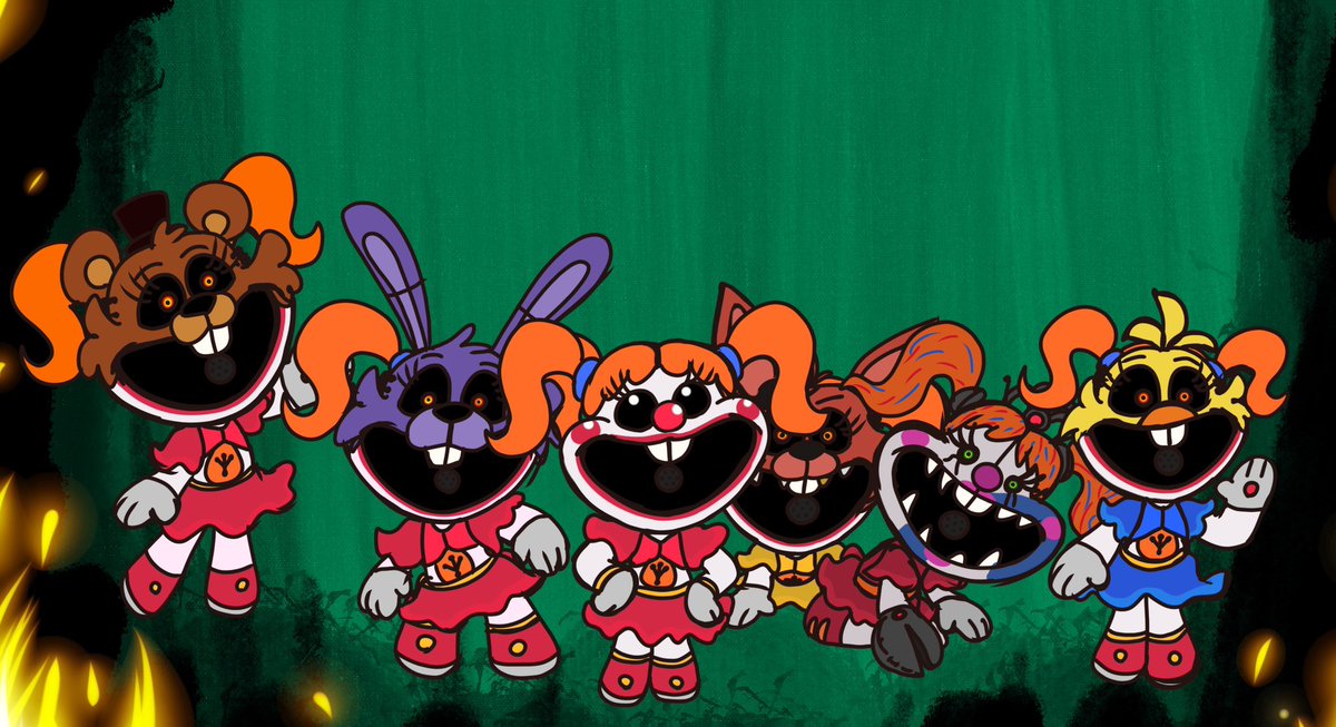 GoofyAhhBunny's tweet photo. Guys Iβm So Cooked #FNAF #fnafvr #fnafhelpwanteddlc #FiveNightsAtFreddys #VR #HelpWanted #Halloween #CurseOfDreadbear #fnaffanart #PoppyPlaytime #PoppyPlaytimefanart #SmilingCritters #SmilingCrittersFanart #CircusBaby #ScrapBaby #PlushBaby #PlushBabies #fanart #art #Procreate https://t.co/3ltaiEUGkp