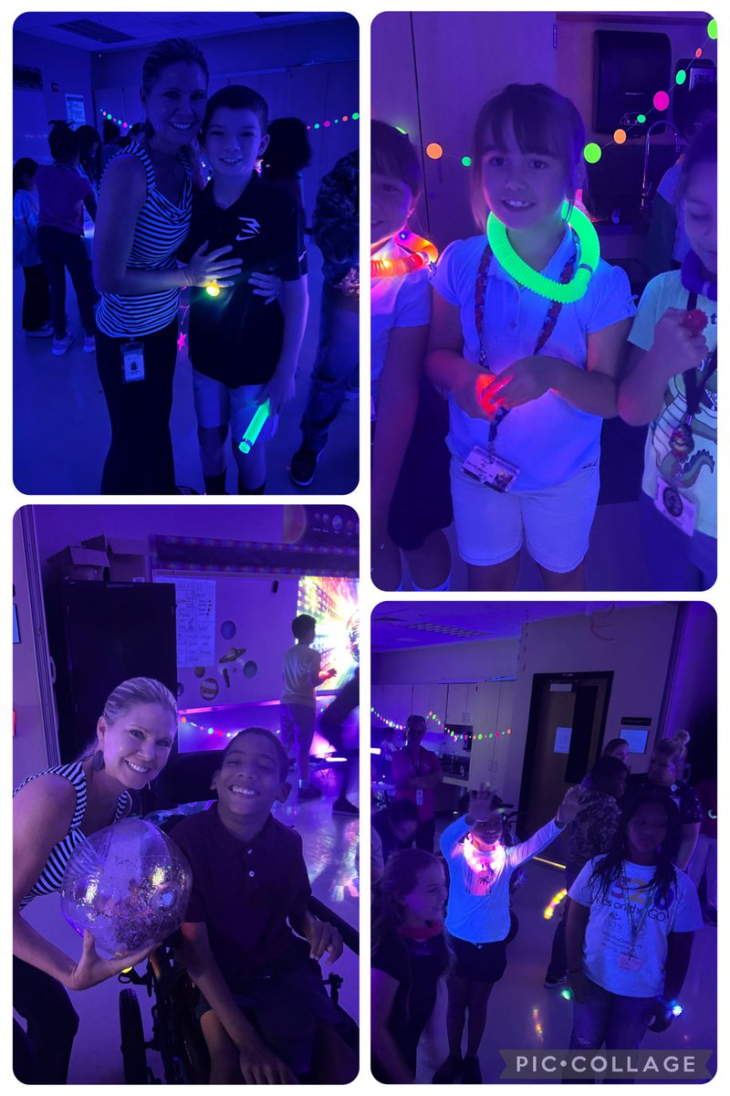 Glow party for our Q4 Accelerated Reader celebration!! 🙌 <a href="/PLEgators/">Palmetto Elementary</a>